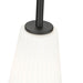 Z-Lite Farrell Pendant Matte Black 1 Light Rod 3043P7-ROD-MB | theLightShop