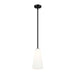 Z-Lite Farrell Pendant Matte Black 1 Light Rod 3043P7-ROD-MB | theLightShop