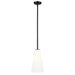 Z-Lite Farrell Pendant Matte Black 1 Light Rod 3043P7-ROD-MB | theLightShop