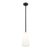 Z-Lite Farrell Pendant Matte Black 1 Light Rod 3043P7-ROD-MB | theLightShop