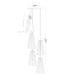 Z-Lite Farrell Pendant Matte Black 5 Light Round 3043P7-5R-MB | theLightShop