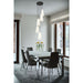 Z-Lite Farrell Pendant Matte Black 5 Light Round 3043P7-5R-MB | theLightShop