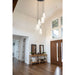 Z-Lite Farrell Pendant Matte Black 7 Light Round 3043P7-7R-MB | theLightShop