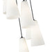 Z-Lite Farrell Pendant Matte Black 7 Light Round 3043P7-7R-MB | theLightShop