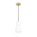 Z-Lite Farrell Pendant Modern Gold 1 Light Cord 3043P6-MGLD | theLightShop