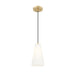 Z-Lite Farrell Pendant Modern Gold 1 Light Cord 3043P6-MGLD | theLightShop