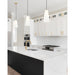 Z-Lite Farrell Pendant Modern Gold 1 Light Cord 3043P7-MGLD | theLightShop