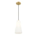 Z-Lite Farrell Pendant Modern Gold 1 Light Cord 3043P7-MGLD | theLightShop