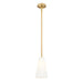 Z-Lite Farrell Pendant Modern Gold 1 Light Rod 3043P6-ROD-MGLD | theLightShop