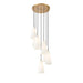 Z-Lite Farrell Pendant Modern Gold 7 Light Round 3043P7-7R-MGLD | theLightShop