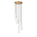 Z-Lite Farrell Pendant Modern Gold 7 Light Round 3043P7-7R-MGLD | theLightShop