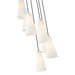 Z-Lite Farrell Pendant Modern Gold 7 Light Round 3043P7-7R-MGLD | theLightShop