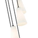 Z-Lite Farrell Pendant Round Matte Black 5 Light 3043P6-5R-MB | theLightShop