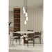 Z-Lite Farrell Pendant Round Matte Black 5 Light 3043P6-5R-MB | theLightShop