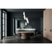 Z-Lite Farrell Pendant Round Matte Black 7 Light 3043P6-7R-MB | theLightShop