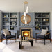 Z-Lite Farrell Pendant Round Modern Gold 5 Light 3043P6-5R-MGLD | theLightShop