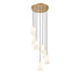 Z-Lite Farrell Pendant Round Modern Gold 7 Light 3043P6-7R-MGLD | theLightShop