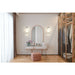 Z-Lite Farrell Wall Sconce Brushed Nickel 1 Light 3043-1SL-BN | theLightShop