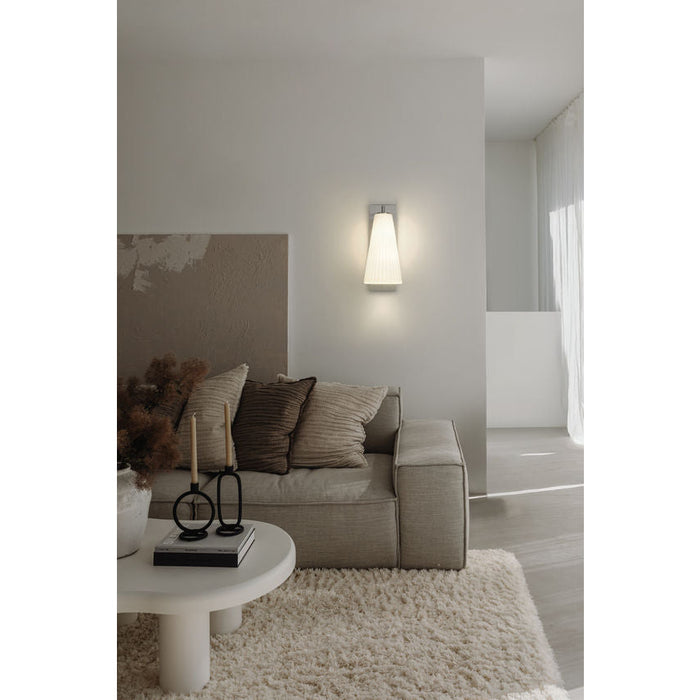 Z-Lite Farrell Wall Sconce Brushed Nickel 1 Light 3043-1SL-BN | theLightShop