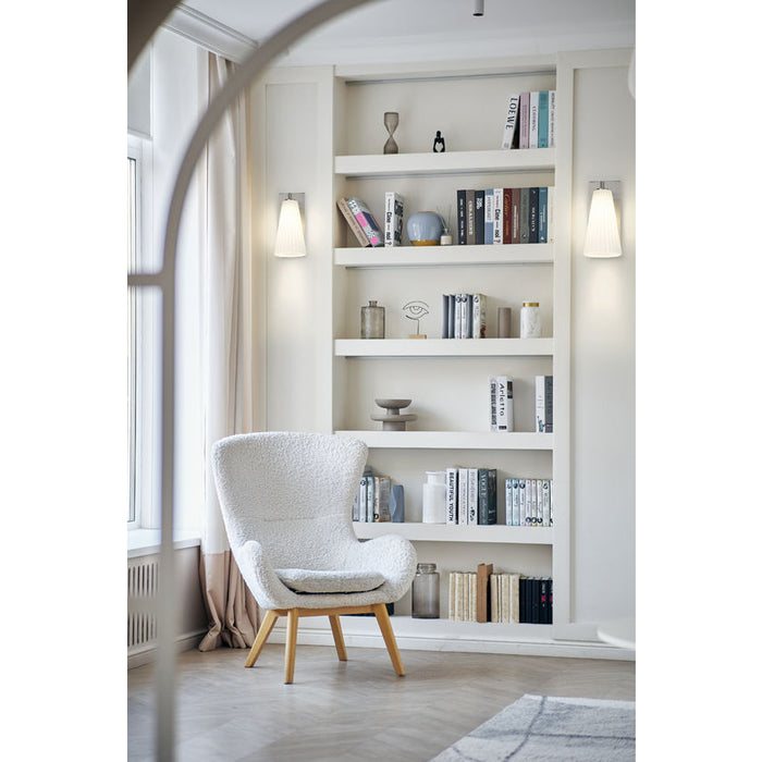 Z-Lite Farrell Wall Sconce Brushed Nickel 1 Light 3043-1SS-BN | theLightShop