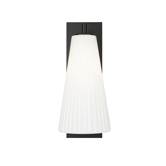 Z-Lite Farrell Wall Sconce Matte Black 1 Light 3043-1SL-MB | theLightShop