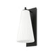 Z-Lite Farrell Wall Sconce Matte Black 1 Light 3043-1SL-MB | theLightShop