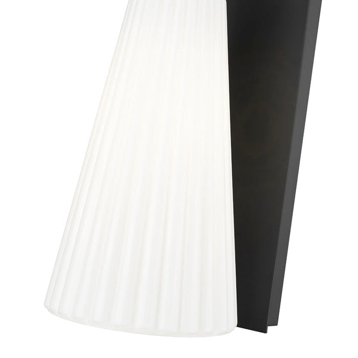 Z-Lite Farrell Wall Sconce Matte Black 1 Light 3043-1SS-MB | theLightShop