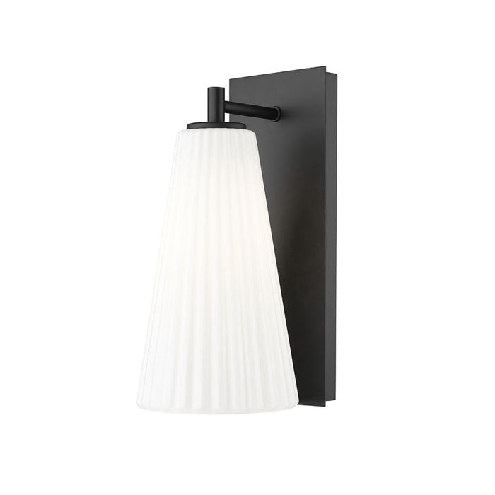 Z-Lite Farrell Wall Sconce Matte Black 1 Light 3043-1SS-MB | theLightShop