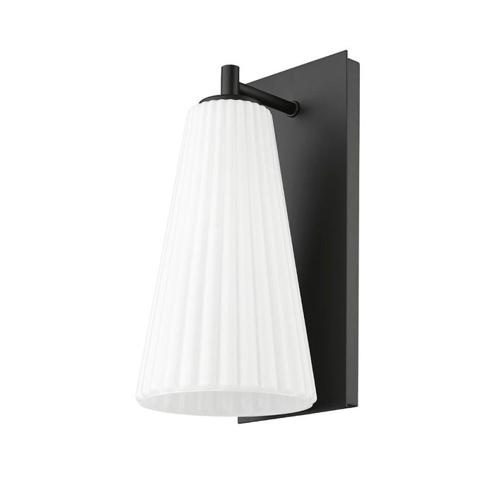 Z-Lite Farrell Wall Sconce Matte Black 1 Light 3043-1SS-MB | theLightShop
