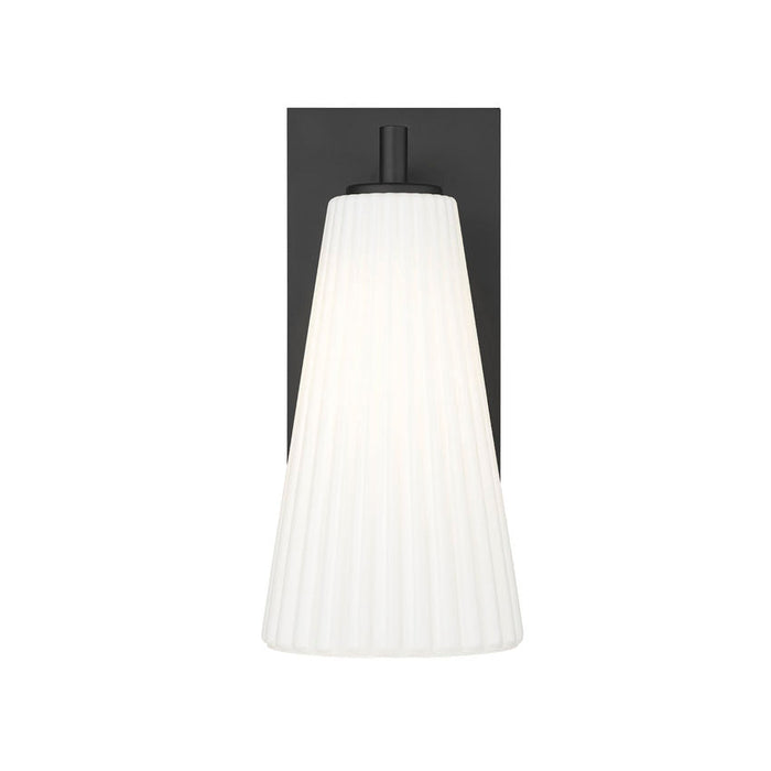 Z-Lite Farrell Wall Sconce Matte Black 1 Light 3043-1SS-MB | theLightShop