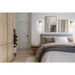 Z-Lite Farrell Wall Sconce Matte Black 1 Light 3043-1SS-MB | theLightShop
