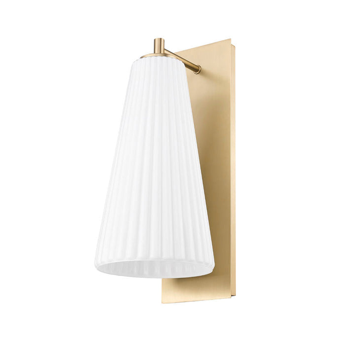 Z-Lite Farrell Wall Sconce Modern Gold 1 Light 3043-1SL-MGLD | theLightShop