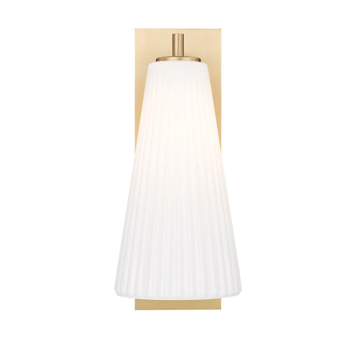 Z-Lite Farrell Wall Sconce Modern Gold 1 Light 3043-1SL-MGLD | theLightShop
