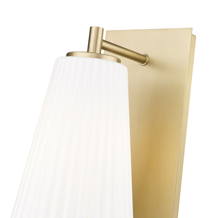 Z-Lite Farrell Wall Sconce Modern Gold 1 Light 3043-1SL-MGLD | theLightShop