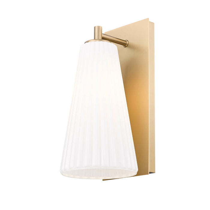 Z-Lite Farrell Wall Sconce Modern Gold 1 Light 3043-1SS-MGLD | theLightShop