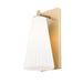 Z-Lite Farrell Wall Sconce Modern Gold 1 Light 3043-1SS-MGLD | theLightShop