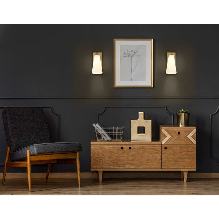 Z-Lite Farrell Wall Sconce Modern Gold 1 Light 3043-1SS-MGLD | theLightShop