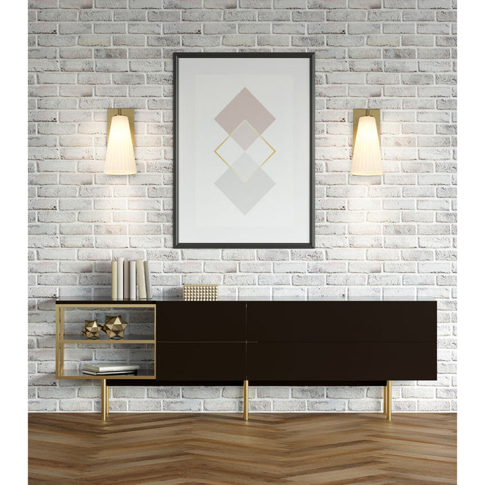 Z-Lite Farrell Wall Sconce Modern Gold 1 Light 3043-1SS-MGLD | theLightShop