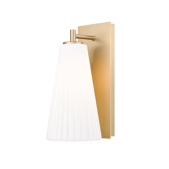 Z-Lite Farrell Wall Sconce Modern Gold 1 Light 3043-1SS-MGLD | theLightShop