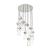 Z-Lite Fontaine 11 Light Pendant - Brushed Nickel