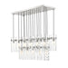 Z-Lite Fontaine 17 Light Linear Pendant - Brushed Nickel