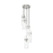 Z-Lite Fontaine 5 Light Round Pendant - Brushed Nickel