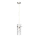 Z-Lite Fontaine Brushed Nickel 1 Light Pendant 3035P6-BN | theLightShop