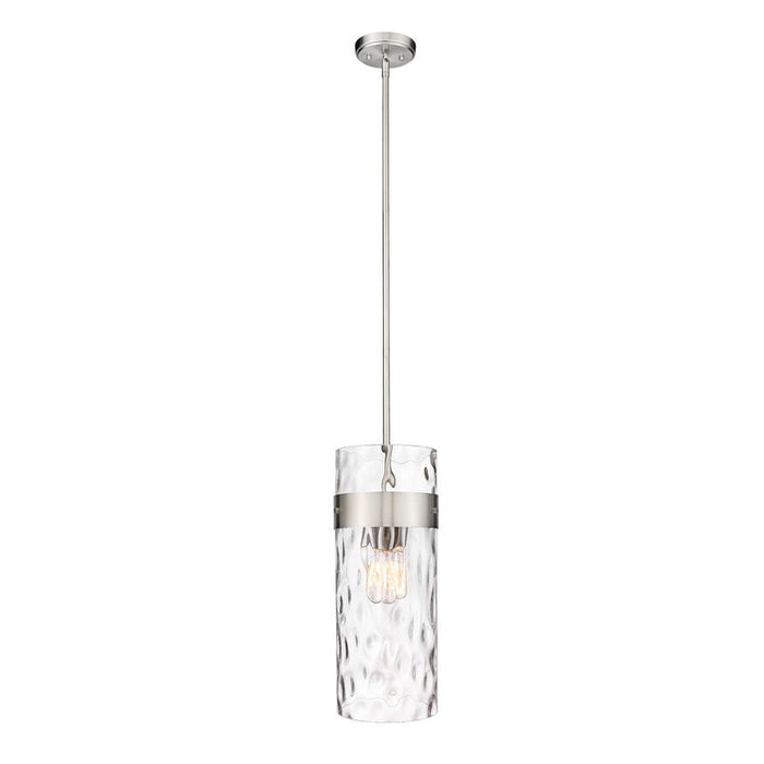 Z-Lite Fontaine Brushed Nickel 3 Light Pendant 3035P9-BN | theLightShop