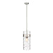Z-Lite Fontaine Brushed Nickel 3 Light Pendant 3035P9-BN | theLightShop