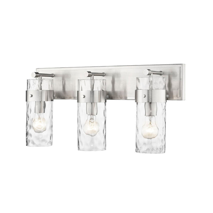 Z-Lite Fontaine Brushed Nickel 3 Light Vanity 3035-3V-BN | theLightShop