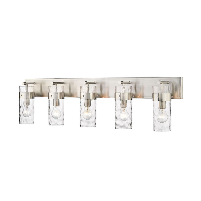 Z-Lite Fontaine Brushed Nickel 5 Light Vanity 3035-5V-BN | theLightShop