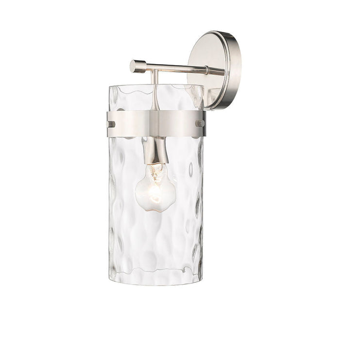 Z-Lite Fontaine Polished Nickel 1 Light Wall Sconce 3035-1SL-PN | theLightShop