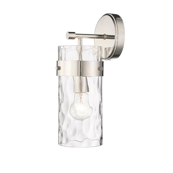 Z-Lite Fontaine Polished Nickel 1 Light Wall Sconce 3035-1SS-PN | theLightShop