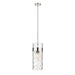 Z-Lite Fontaine Polished Nickel 3 Light Pendant 3035P9-PN | theLightShop